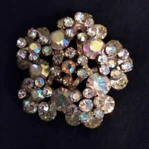 Vintage Juliana snowflake pin